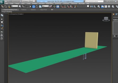 آموزش ساخت بارانی از پیکانها در تری دی مکس